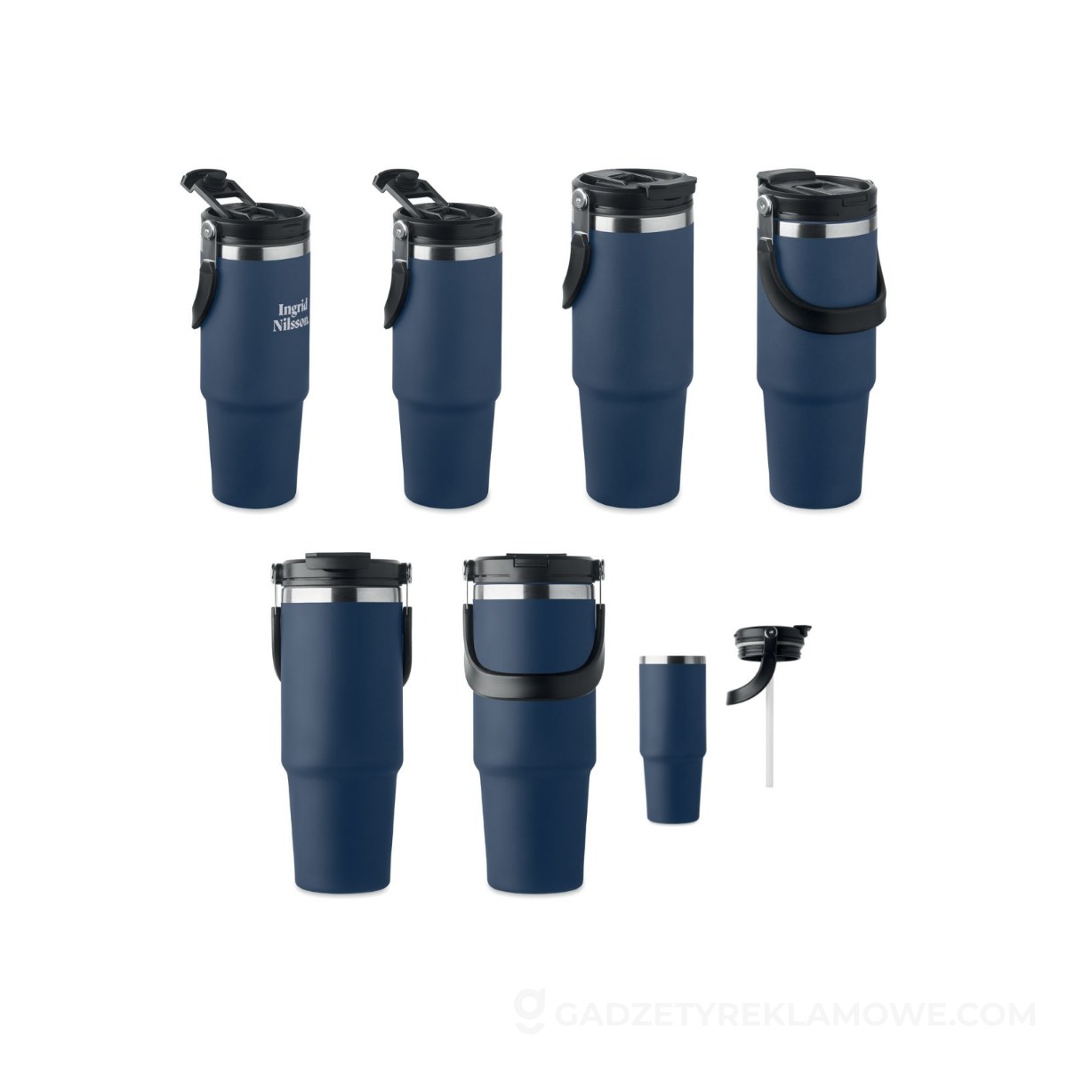 Kubek duścienny 850 ml SUMA HAND - ciemnogranatowy