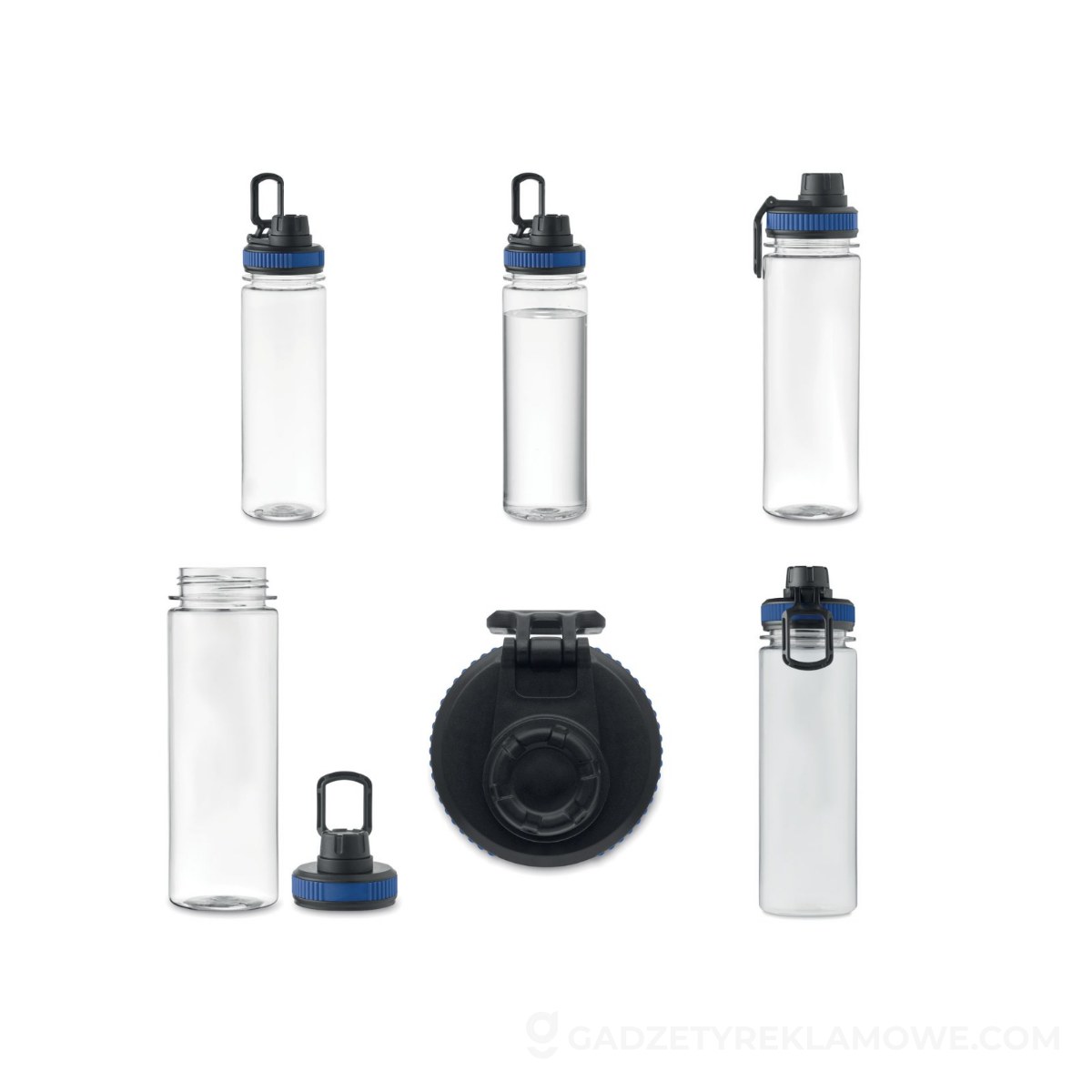 Butelka RPET 750 ml TOTTLE - niebieska