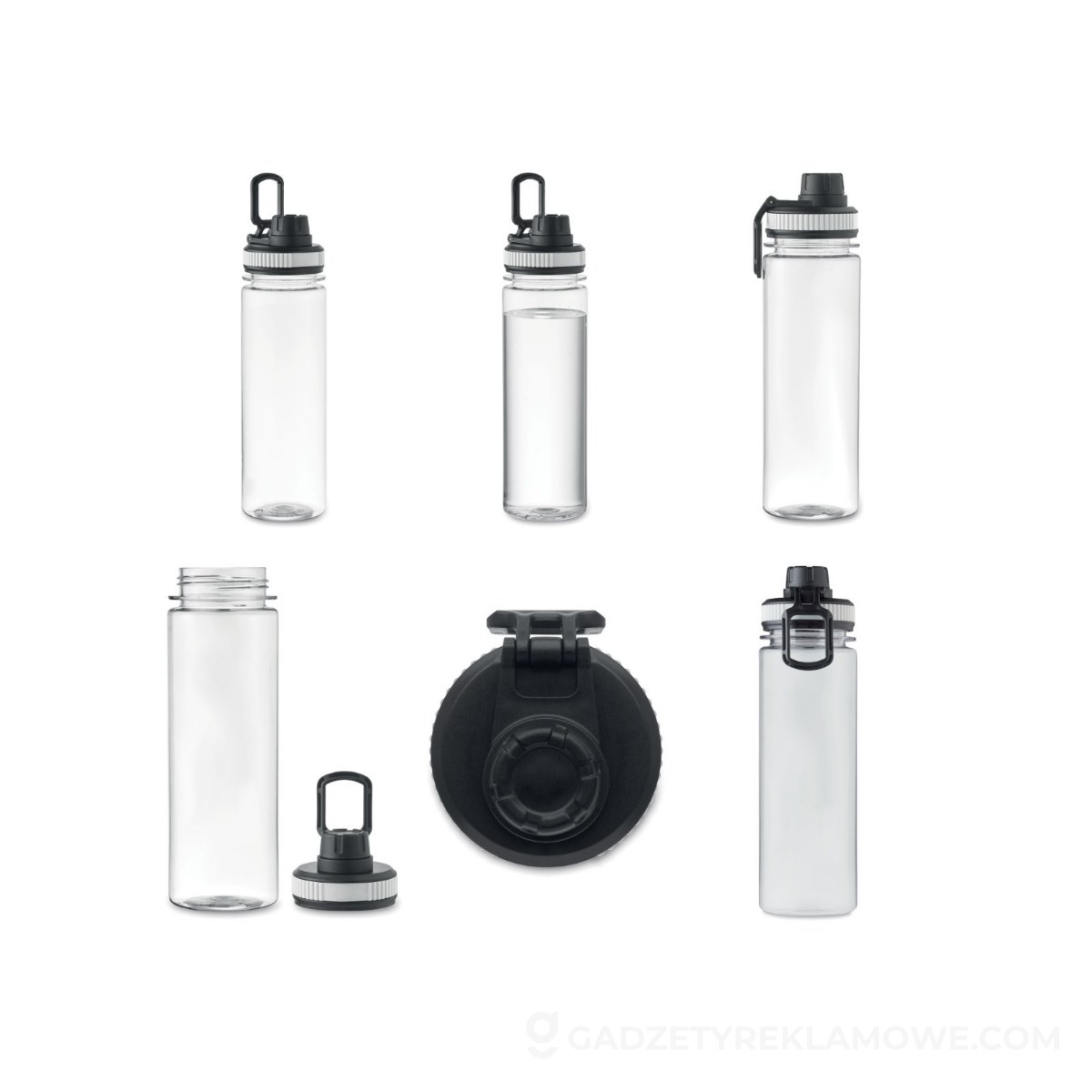 Butelka RPET 750 ml TOTTLE - biała
