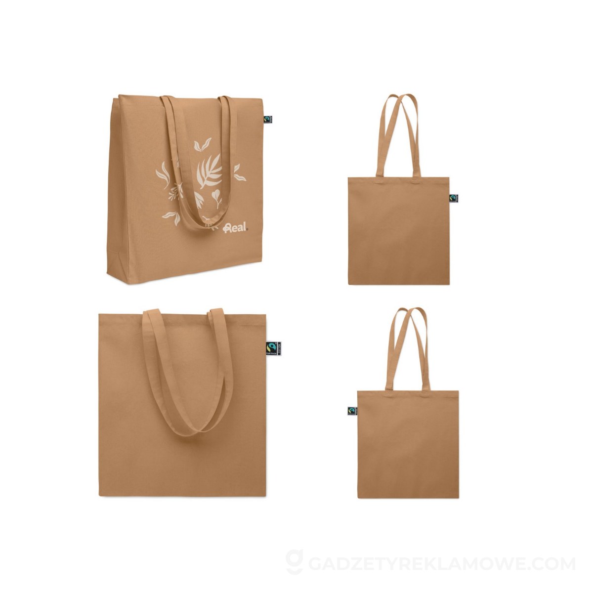 Torba na zakupy Fairtrade 180 g OSOLE++ COLOUR - kość słoniowa