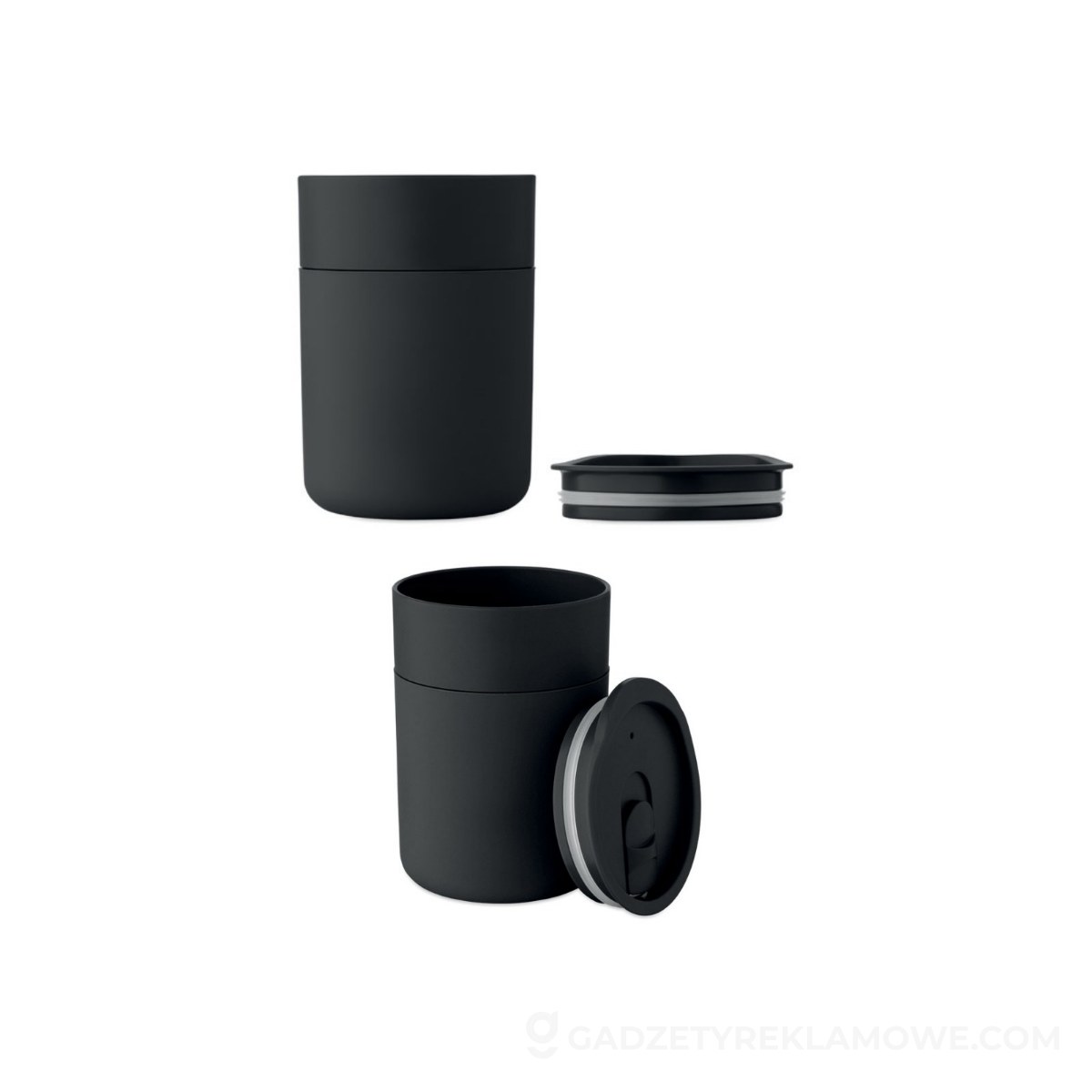 Kubek PP 330ml GOBLET - czarny