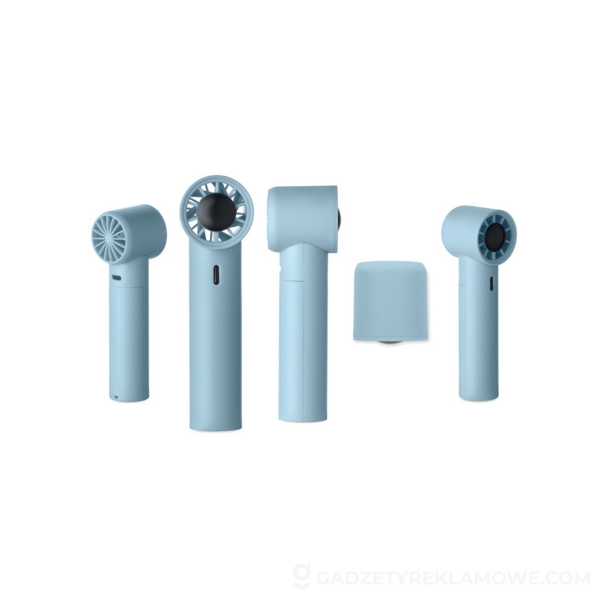 Mini wentylator duża prędkość GLACI - baby blue