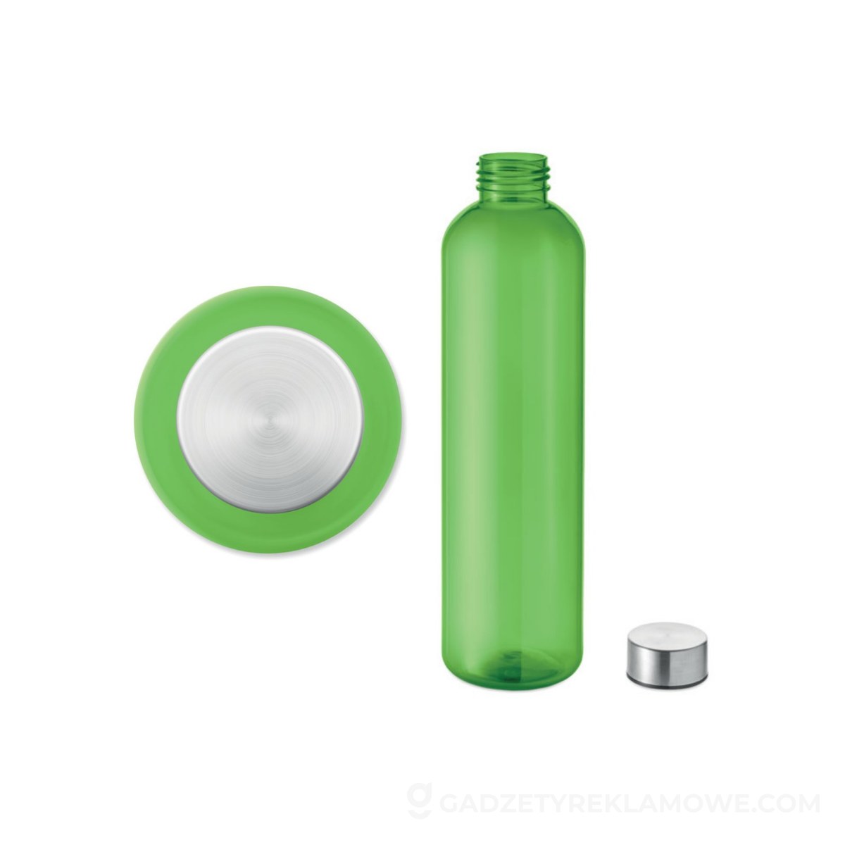 Butelka rPET 1000 ml Utah Remax - przezroczysta limonka