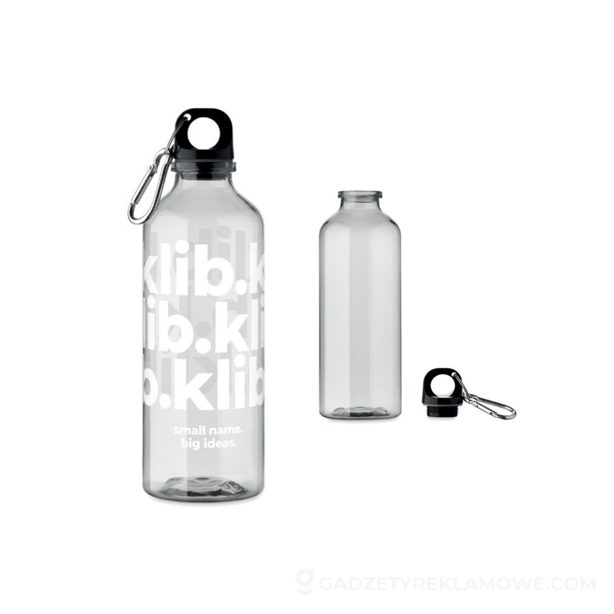 Butelka Moss RE500 rPET 500 ml - przezroczysta