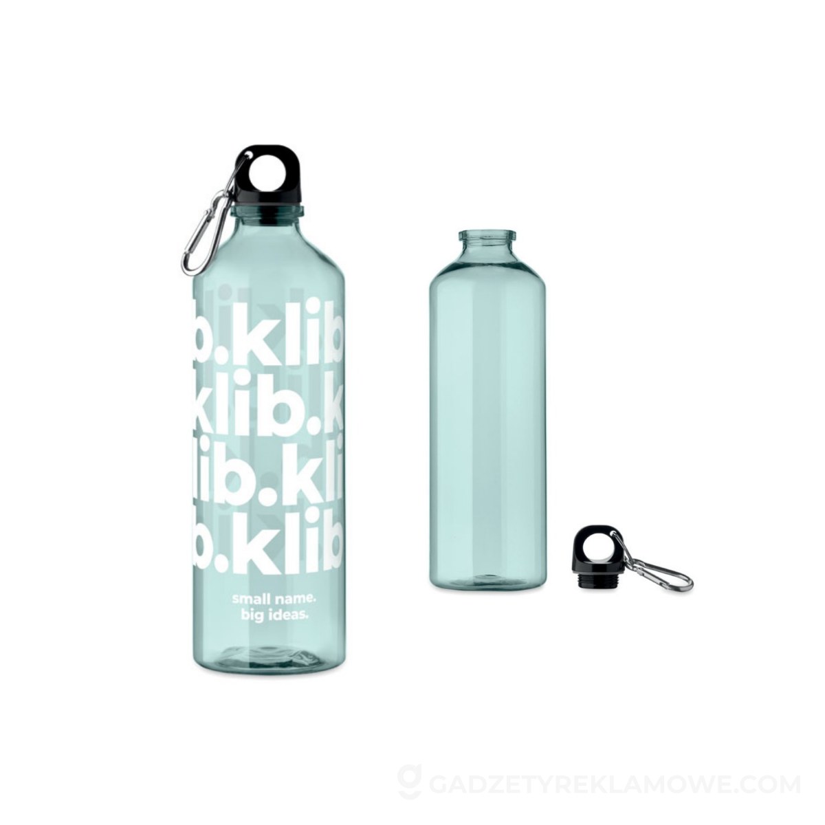 Butelka RPET 750 ml MOSS RE750 - miętowa zielona