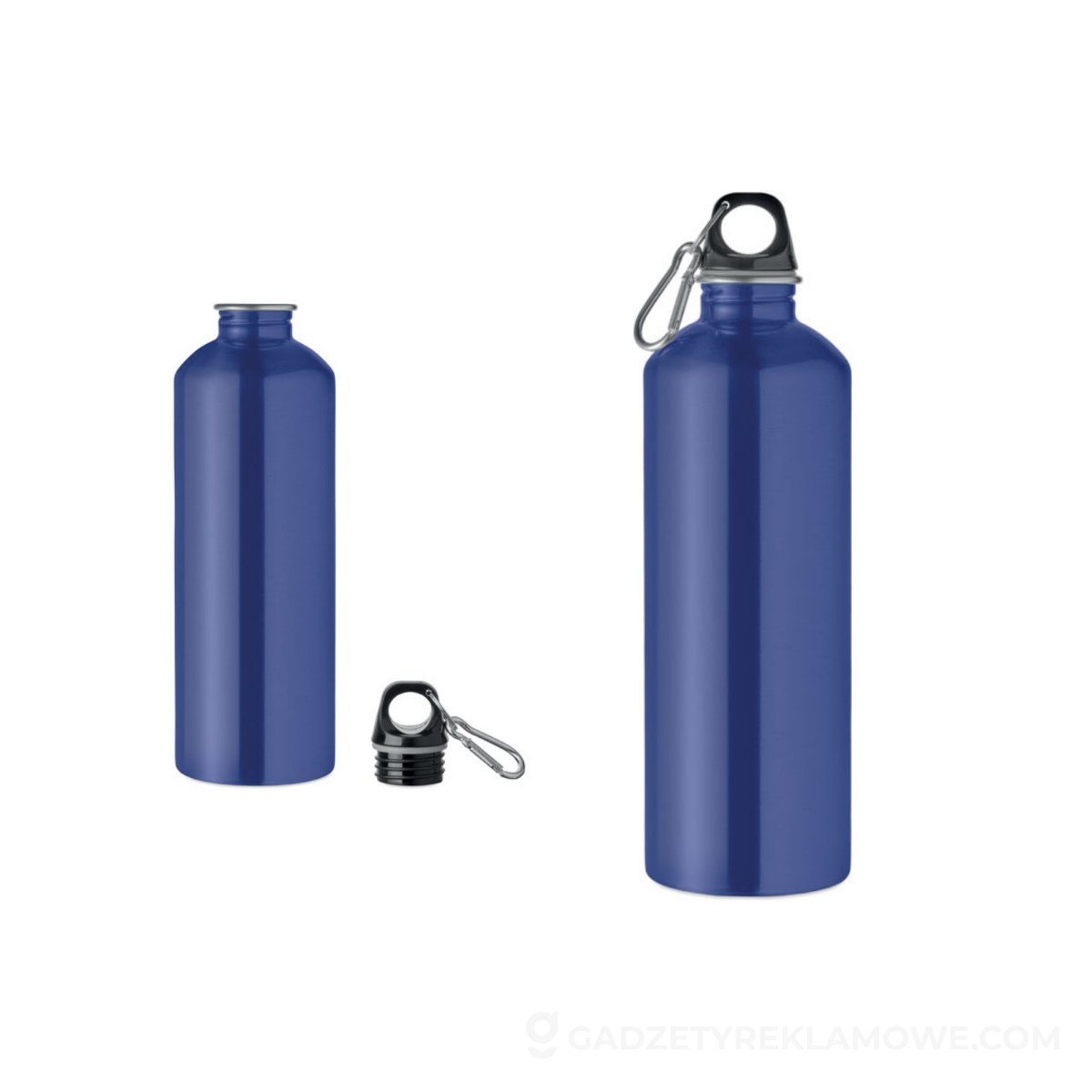 Butelka z 1 ścianką 1000 ml RE-ONE MOSS - niebieska