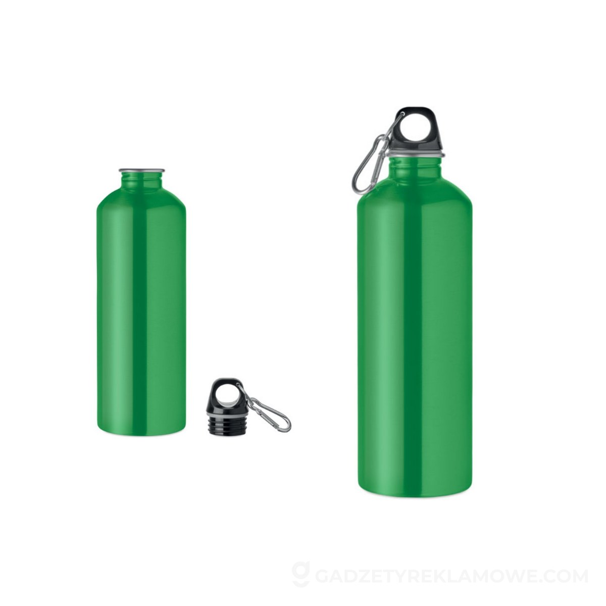 Butelka jednościenna Re-One Moss 1000 ml - zielona