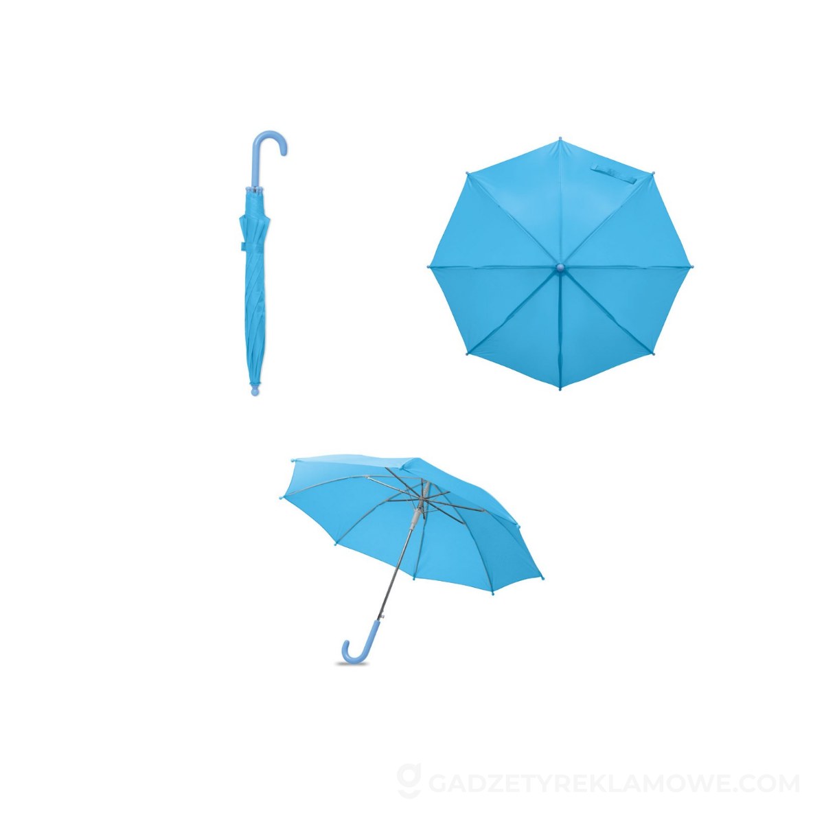 Parasol dziecięcy 18″ DRYKID - baby blue