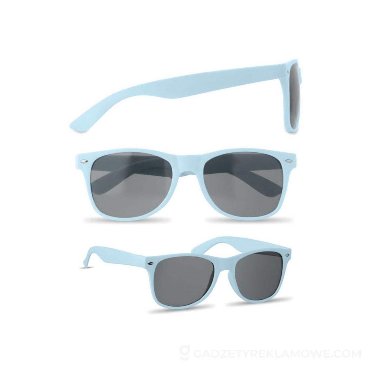 Okulary przeciwsłoneczne SEAQU SOBLUE - baby blue