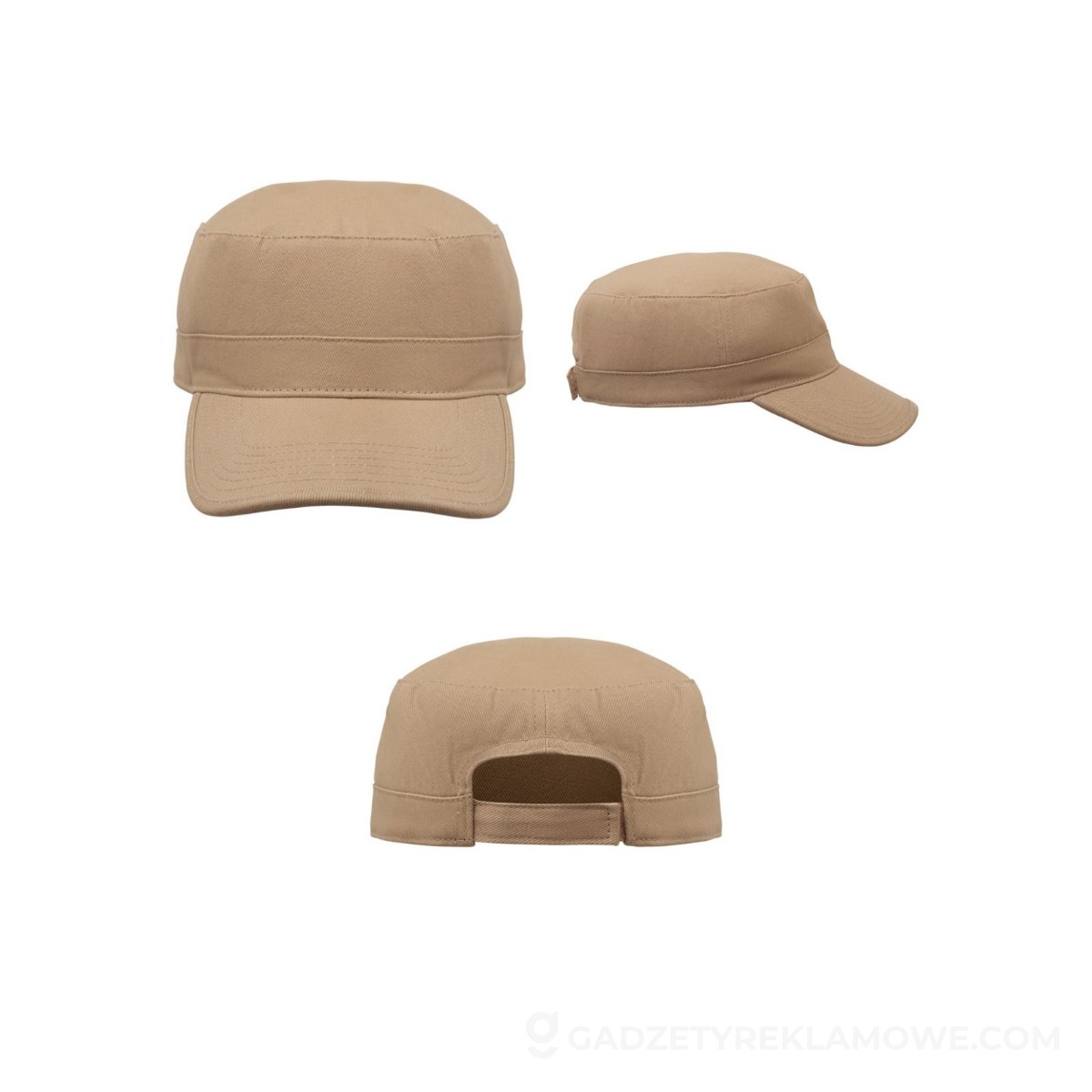 Czapka wojskowa 260 gr/m² FIELD - khaki