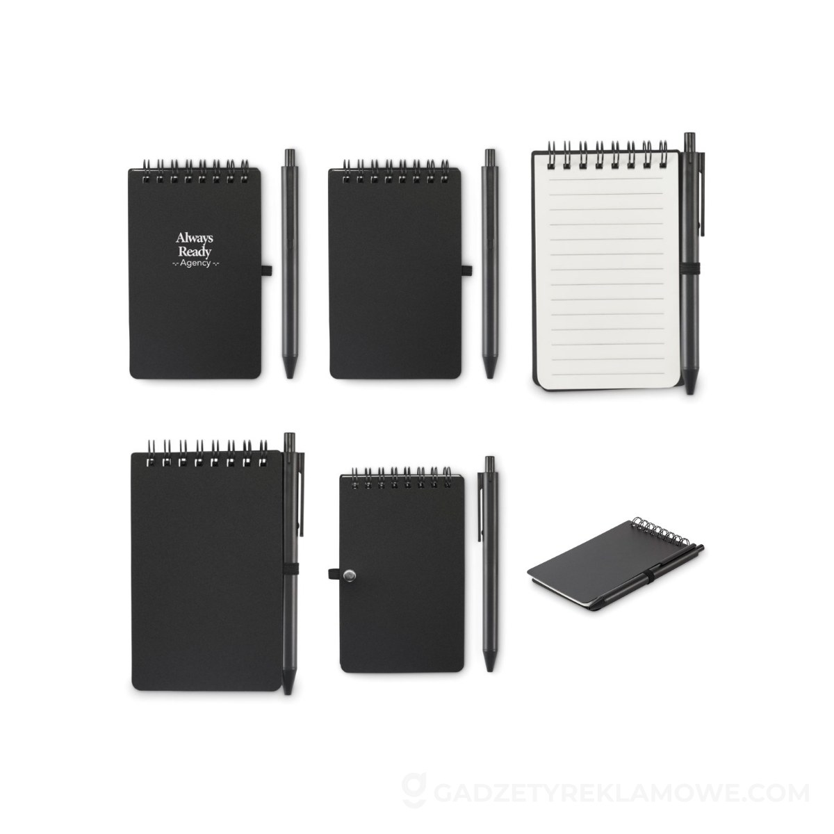 MO2889-03-wariantu-watermark Wodoodporny notatnik KIT - czarny