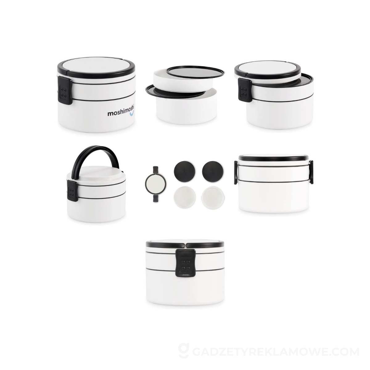 MO2902-06-wariantu-watermark Lunchbox PP 2 poziomy 950 ml ENSALA - biały