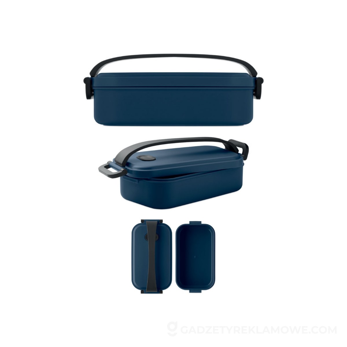 Lunchbox PP 800ml SARNIE - francuski granatowy