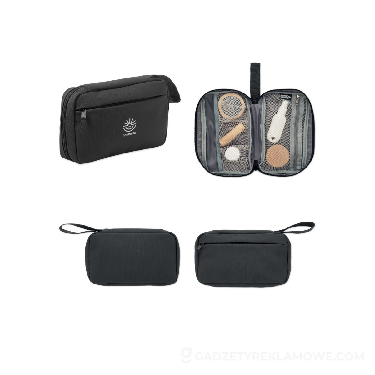 Kosmetyczka 600D rPET Vanit - czarna