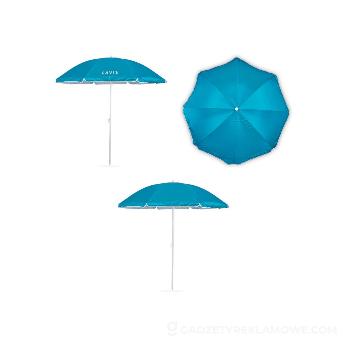 Parasol przeciwsłoneczny PARASUN - turkusowy