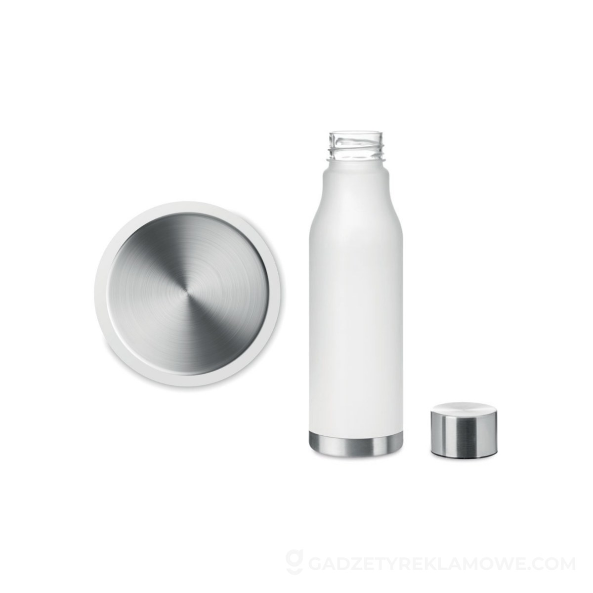 Butelka RPET 600 ml GLACIER RPET - przezroczysta