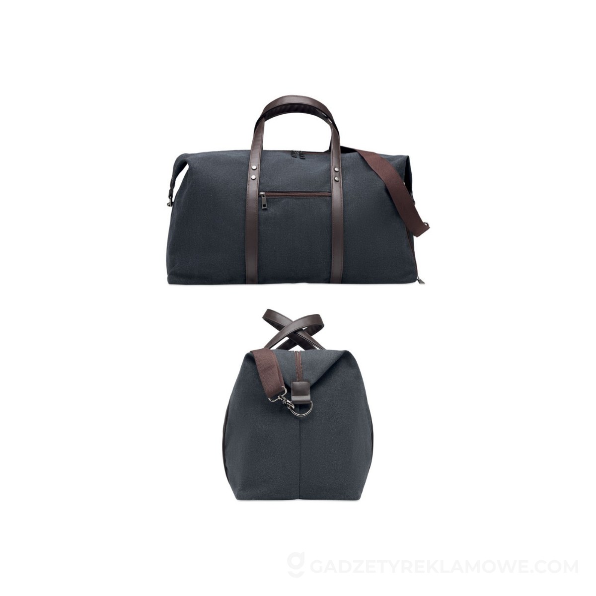 Gadżety reklamowe Dąbrowa Górnicza 10 Torba weekendowa 450gr/m² ZURICH - czarna