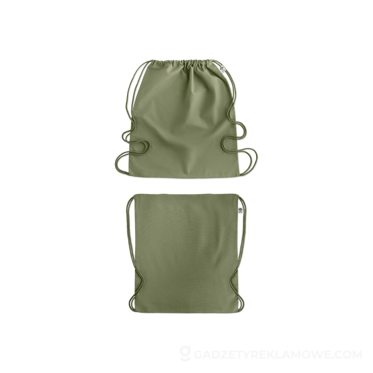 Torba z bawełny organicznej YUKI COLOUR - zielona