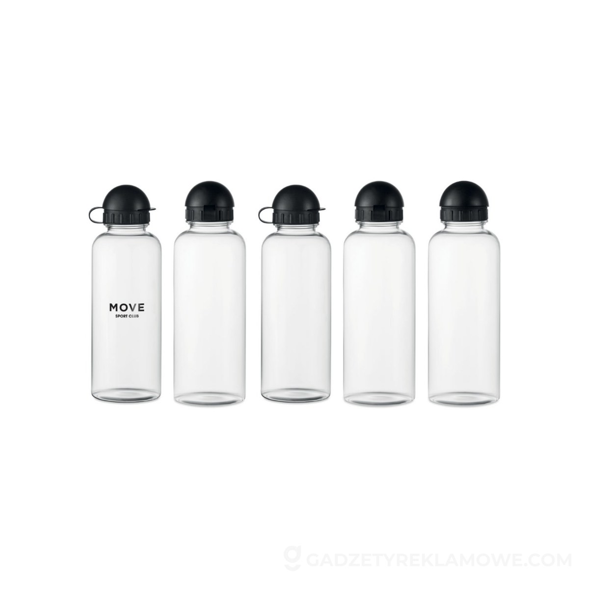 Butelka RPET 500ml YUKON RPET - przezroczysta
