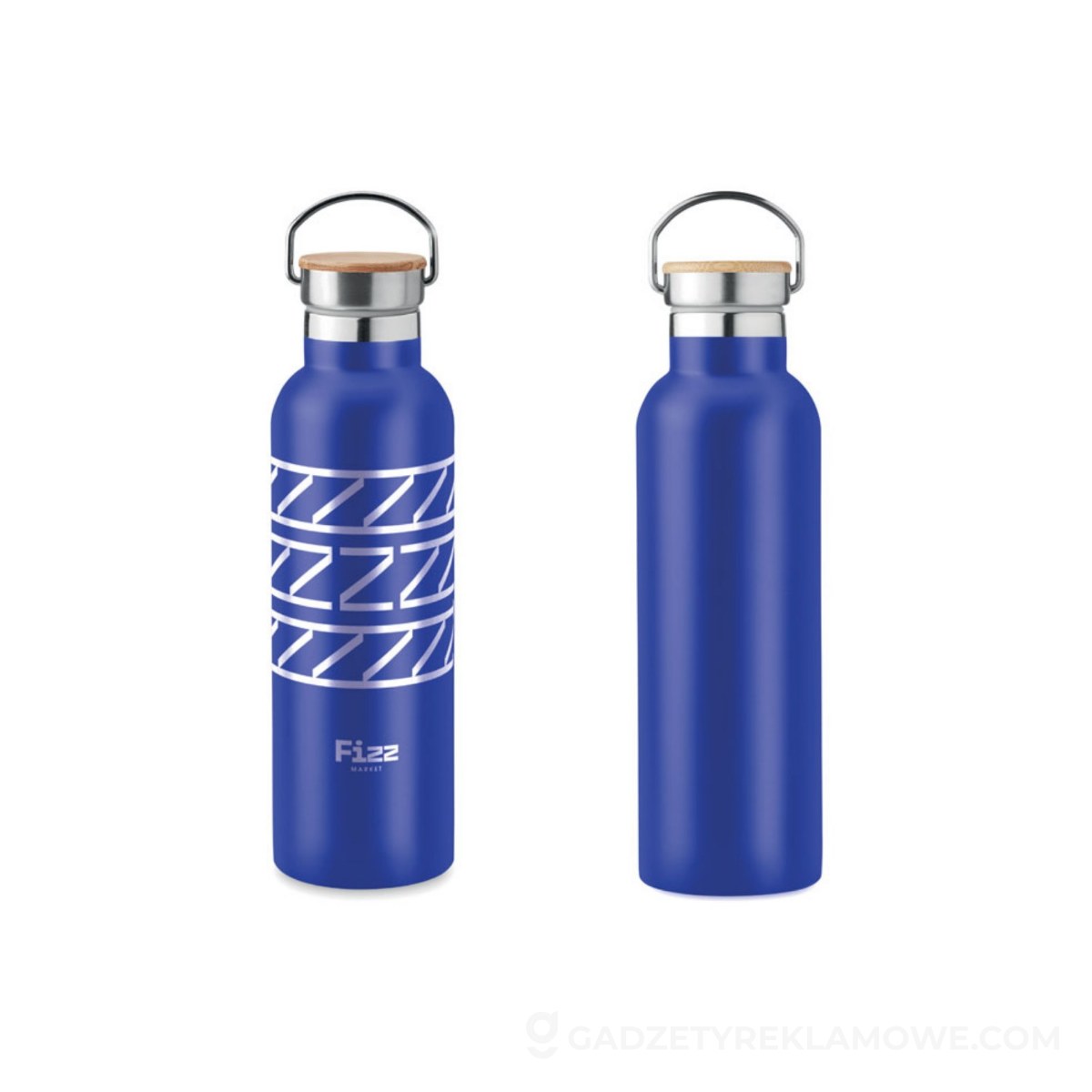 Termos dwuścienny 750ml HELSINKI MED - niebieski