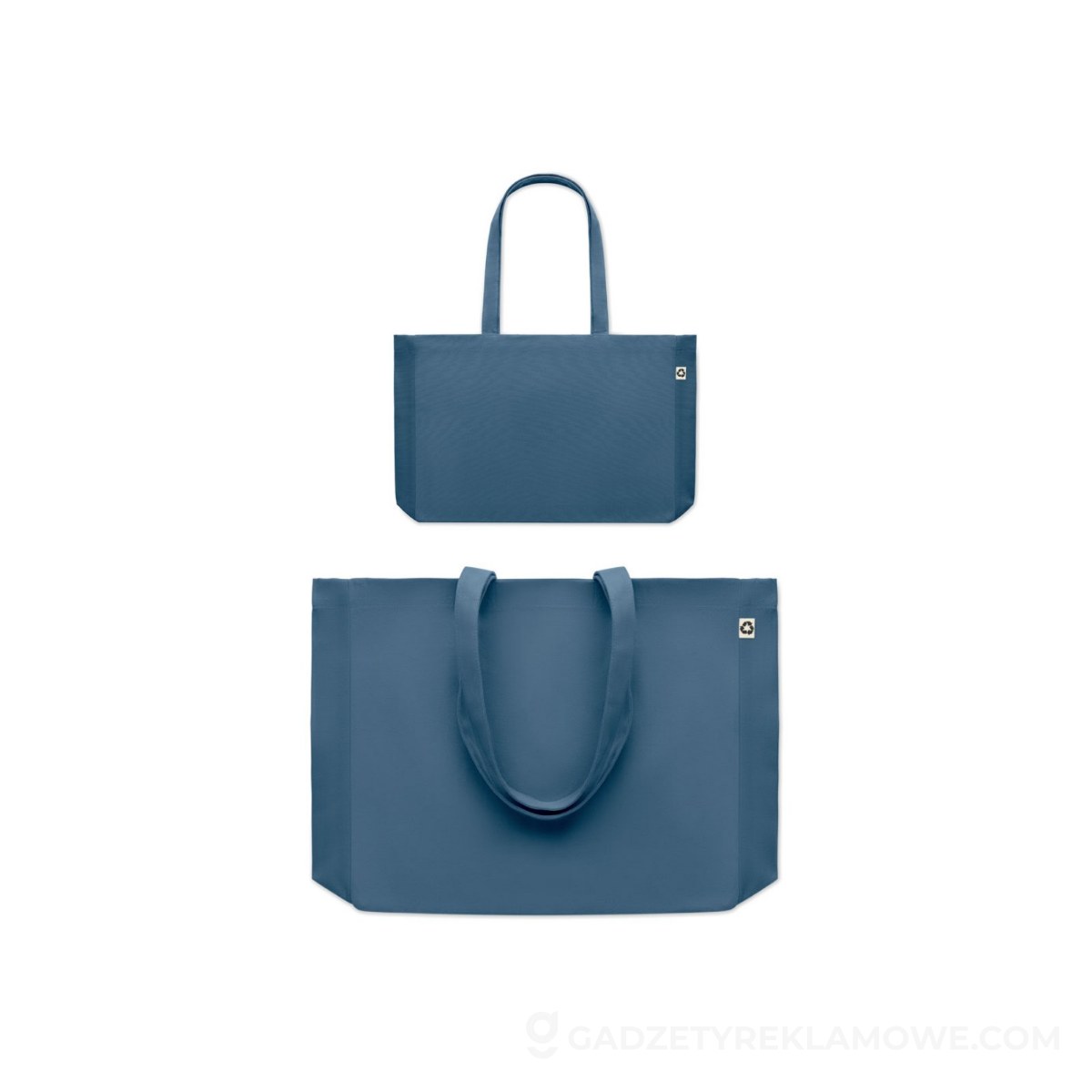 MO6380-04-wariantu-watermark Torba z recyklingu 280 gr/m² RESPECT COLOURED - niebieska