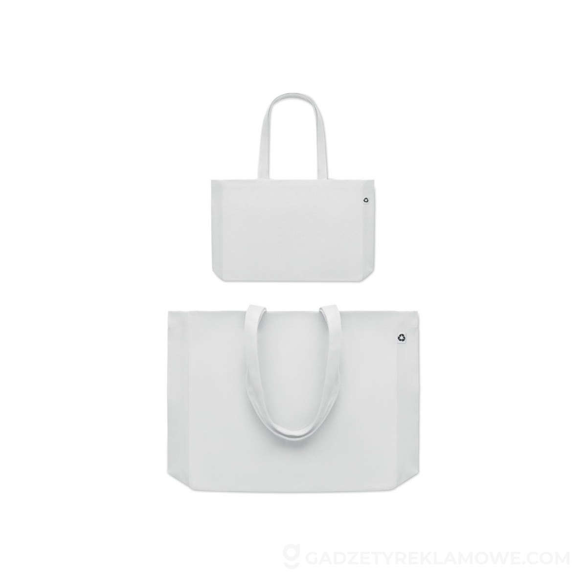 Torba z recyklingu 280 gr/m² RESPECT COLOURED - biała