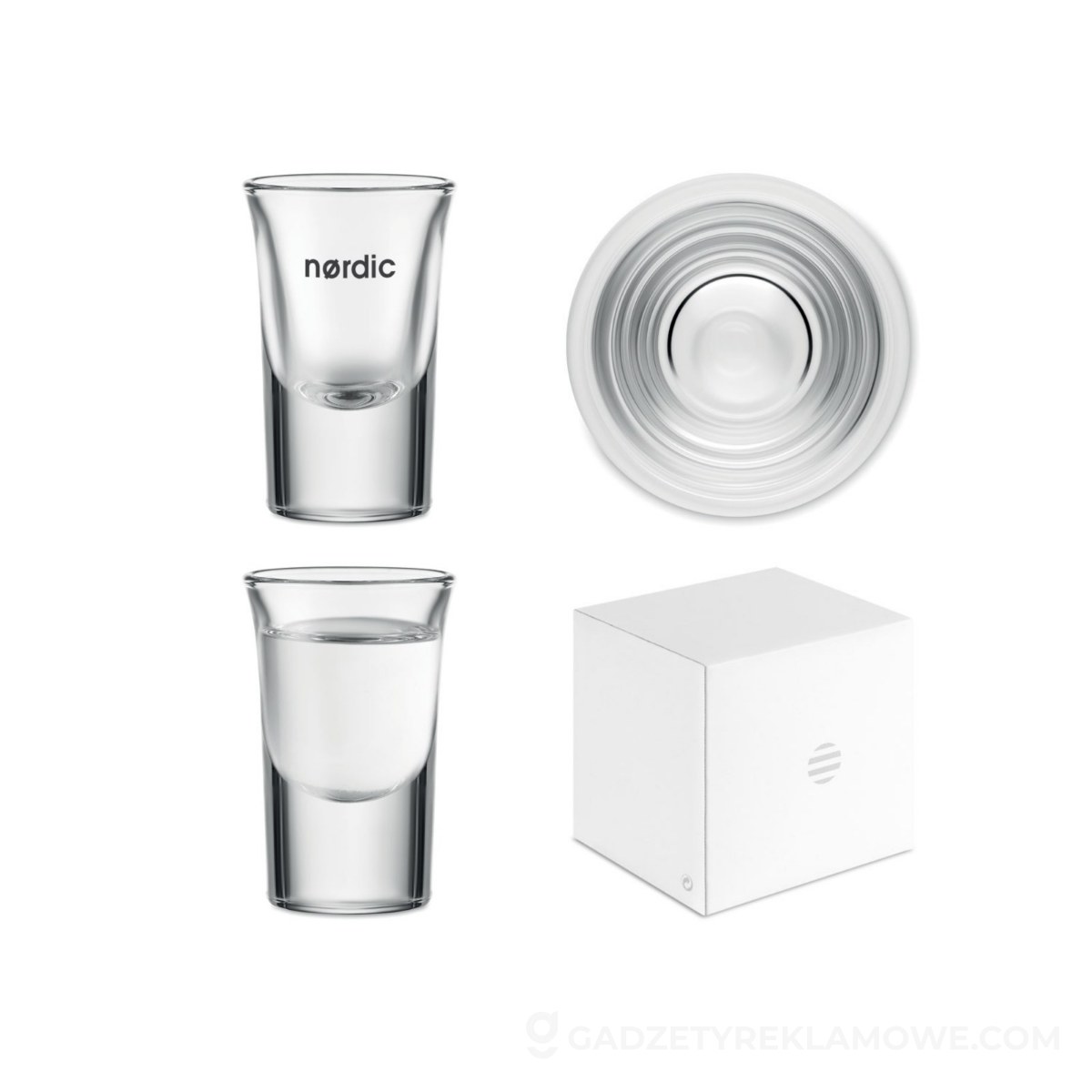 Kieliszek do shotów 28ml SONGO - przezroczysty