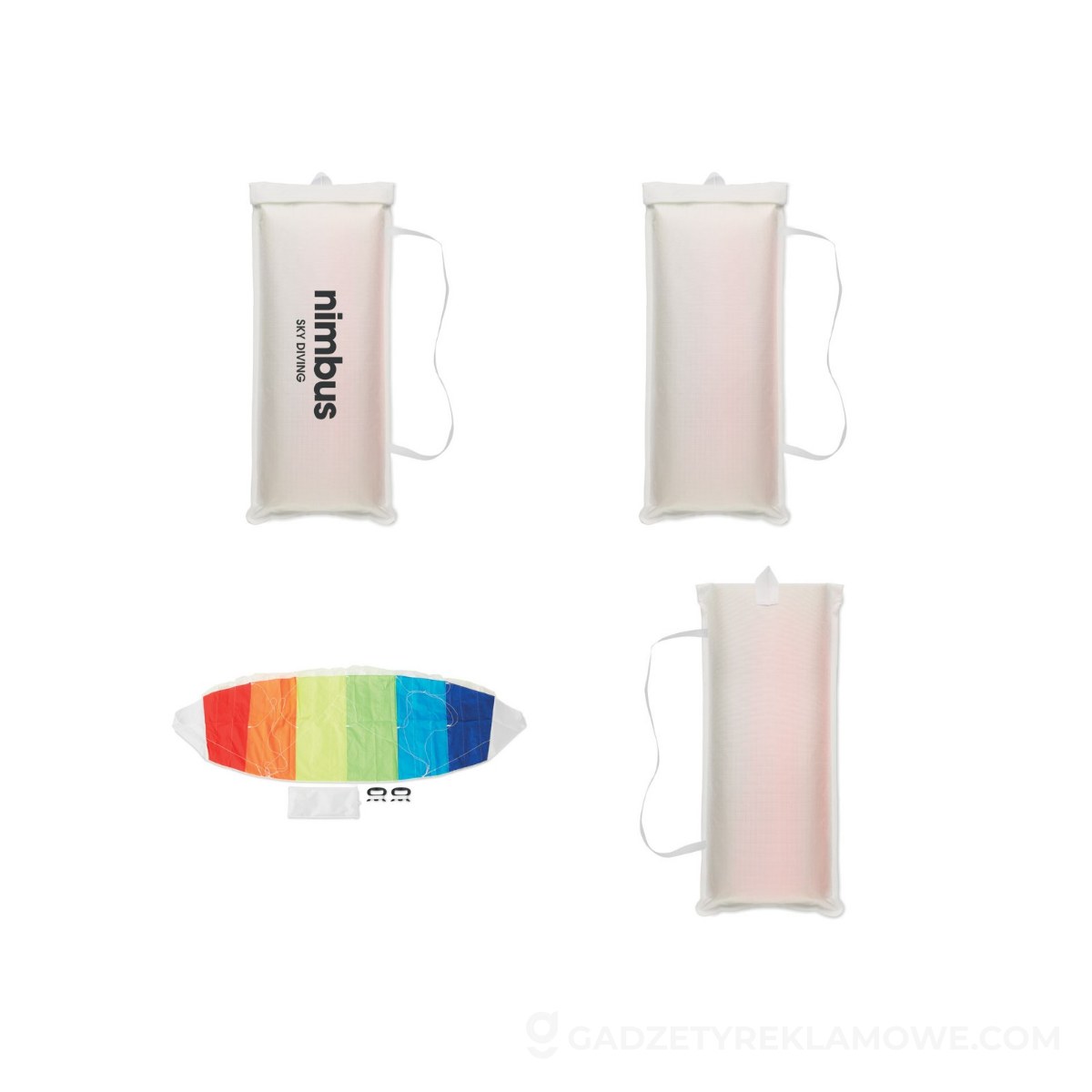 MO6433-99-wariantu-watermark Tęczowy latawiec w etui Arc - wielokolorowy
