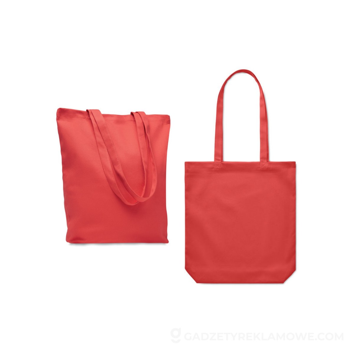 Torba na zakupy 270 gr/m² RASSA COLOURED - czerwona