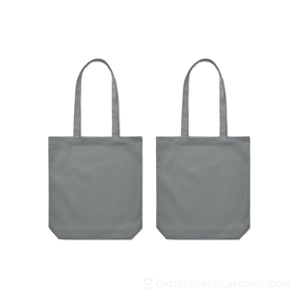 Gadżety reklamowe Kraków 3 Torba na zakupy 270 gr/m² RASSA COLOURED - szara