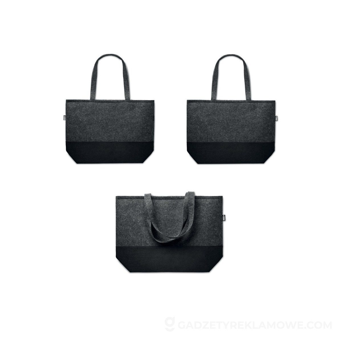 MO6455-15-wariantu-watermark Torba na zakupy z filcu RPET DUO INDICO - kamiennoszara