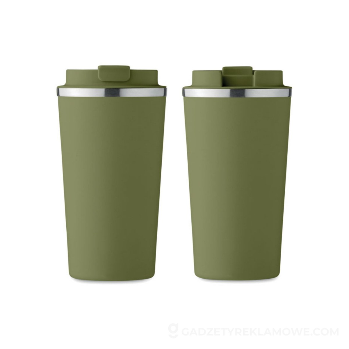 MO6579-60-wariantu-watermark Kubek Brace + z podwójną ścianką 510 ml - ciemnozielony