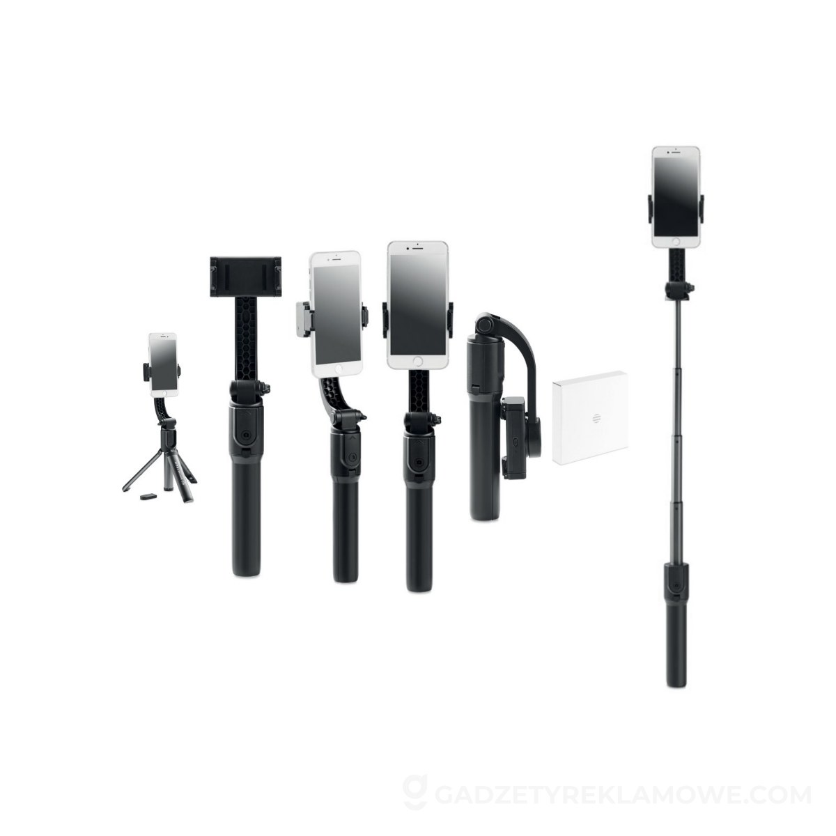MO6622-03-wariantu-watermark Uchwyt do smartfona gimbal Gimba - czarny