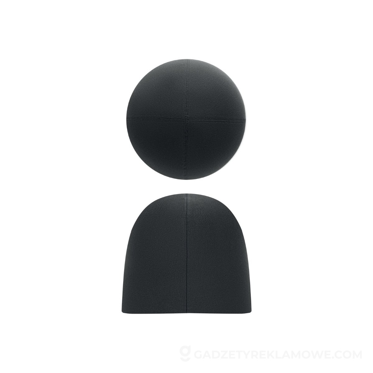 Bawełniana czapka unisex LIGHTY - czarna