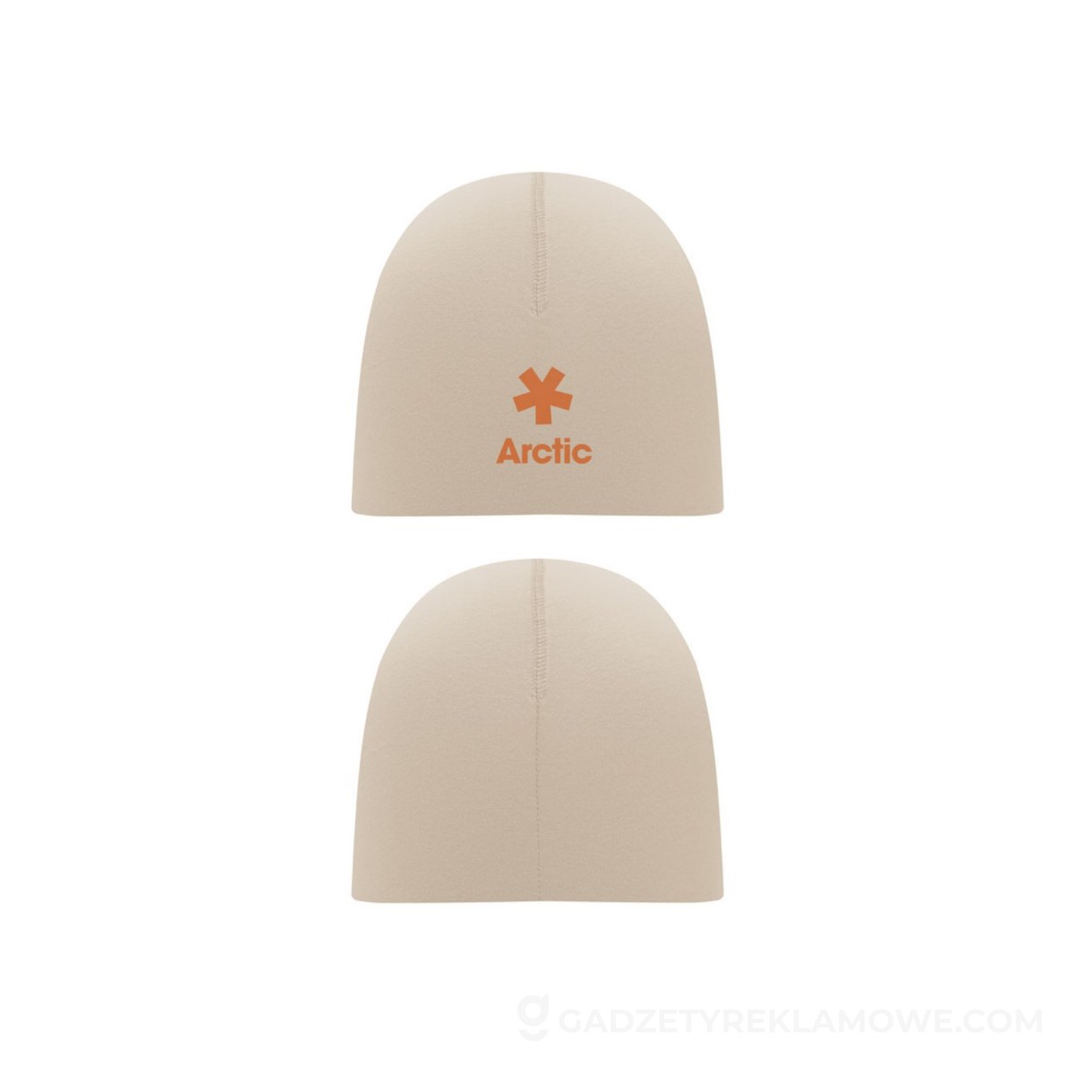 Bawełniana czapka unisex LIGHTY - beżowa