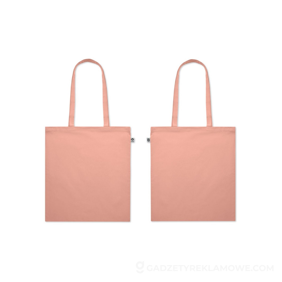 Torba z bawełny organicznej NUORO COLOUR - pomarańczowa