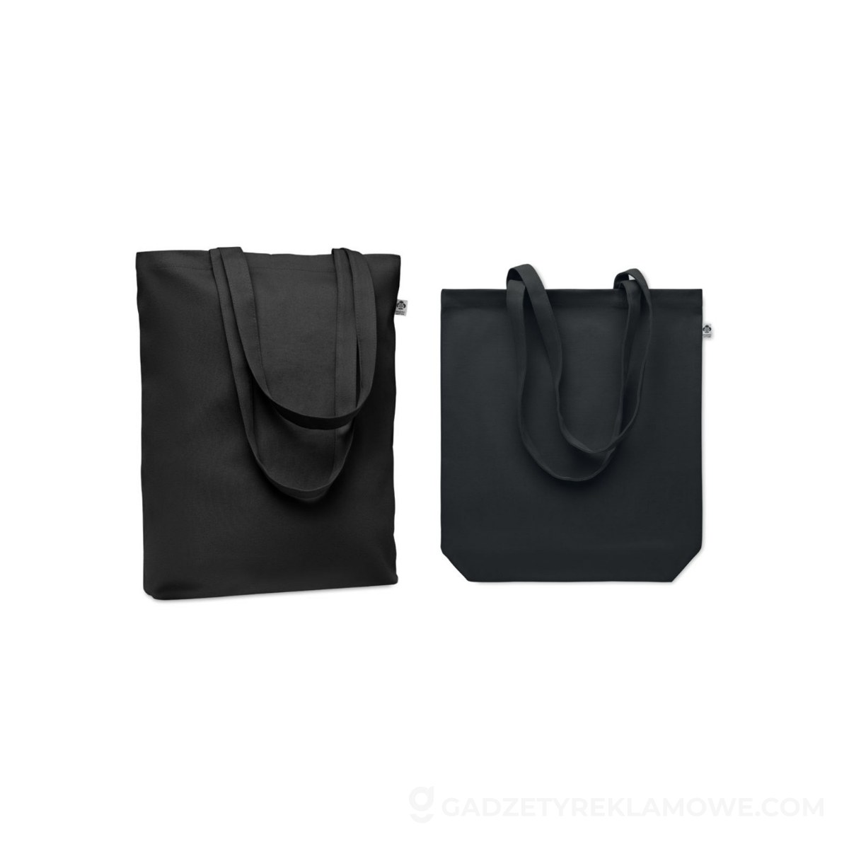 Płócienna torba 270 gr/m² RASSA+COLOUR - czarna