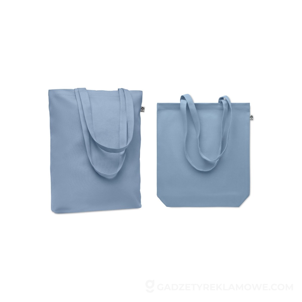Płócienna torba 270 gr/m² RASSA+COLOUR - błękitna