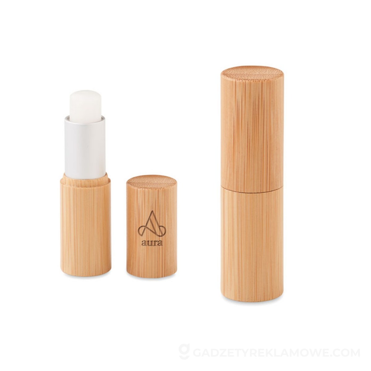 Balsam do ust w bambusie GLOSS LUX - drewniany