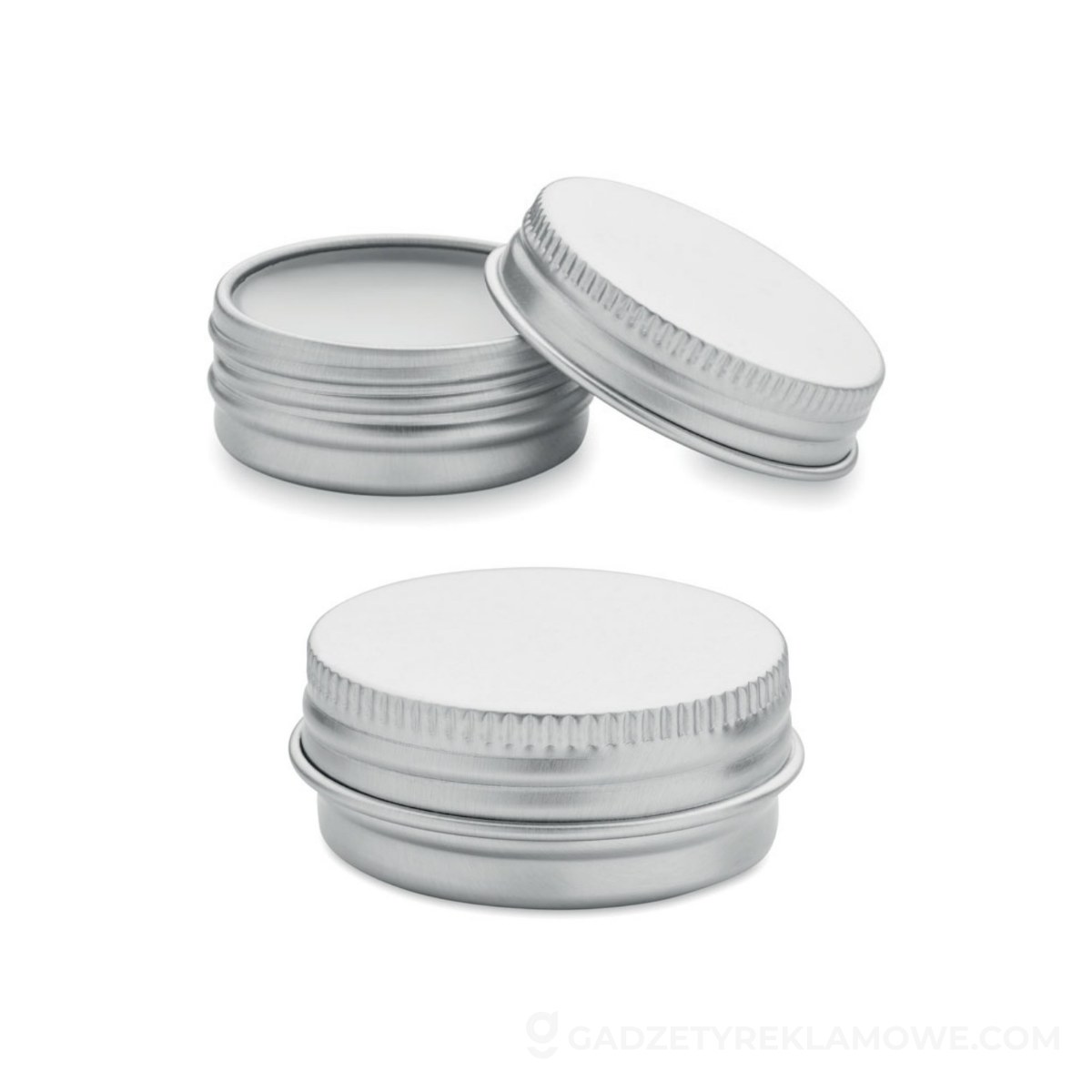 Wegański balsam do ust puszka BALM - biała