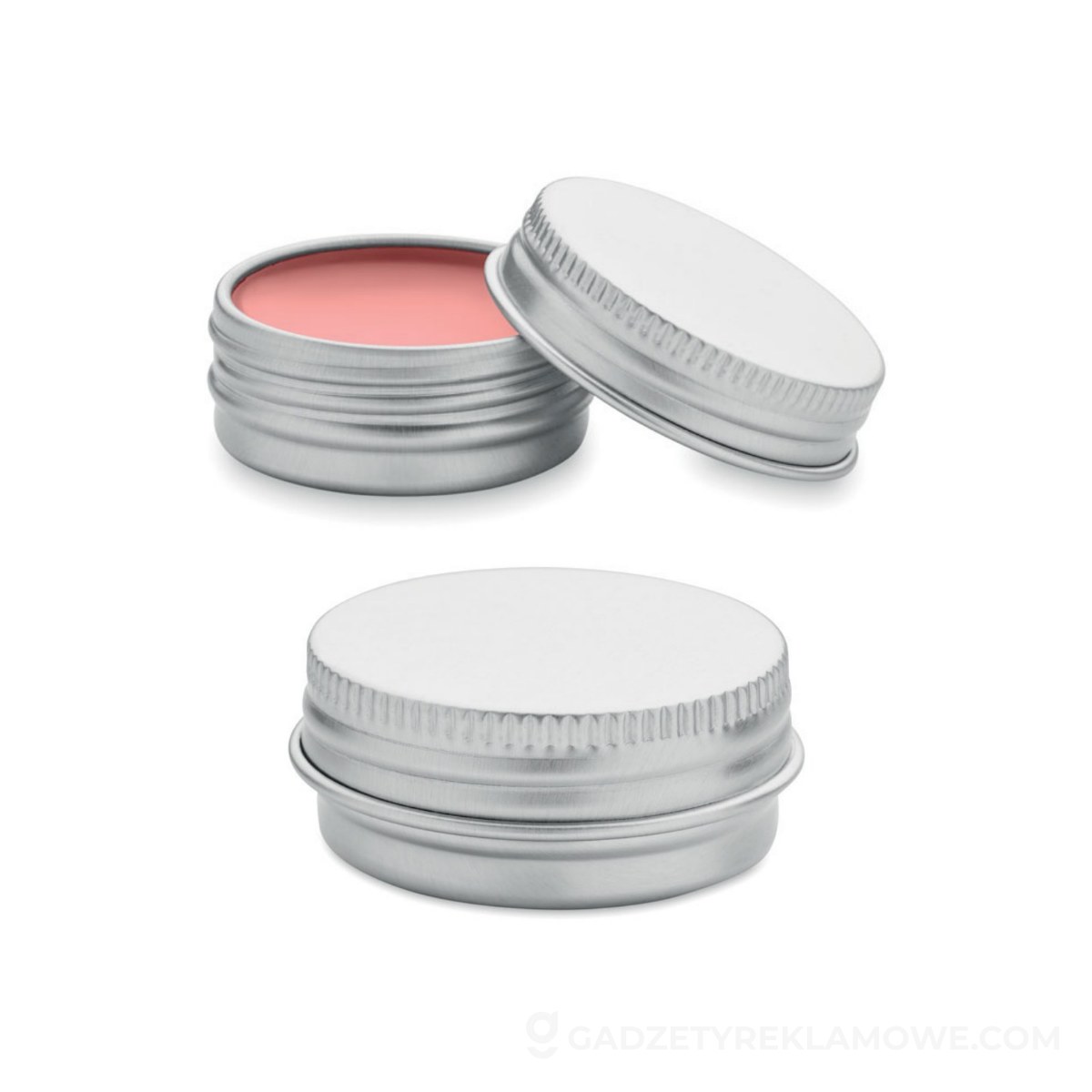 Wegański balsam do ust puszka BALM - jasnoróżowy