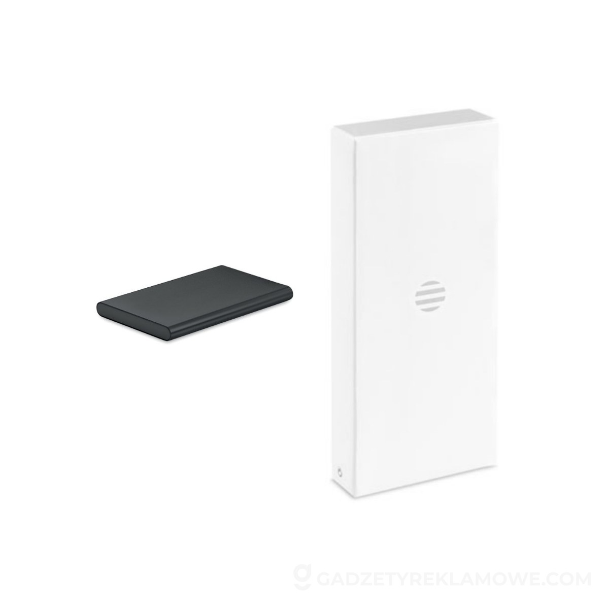 Power Bank 4000 mAh typ C POWERFLAT C - czarny