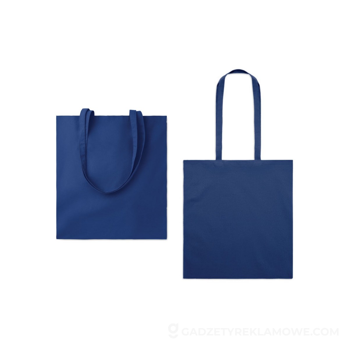 Gadżety reklamowe Malbork 6 Torba z bawełny organicznej EU TURA COLOUR - niebieska