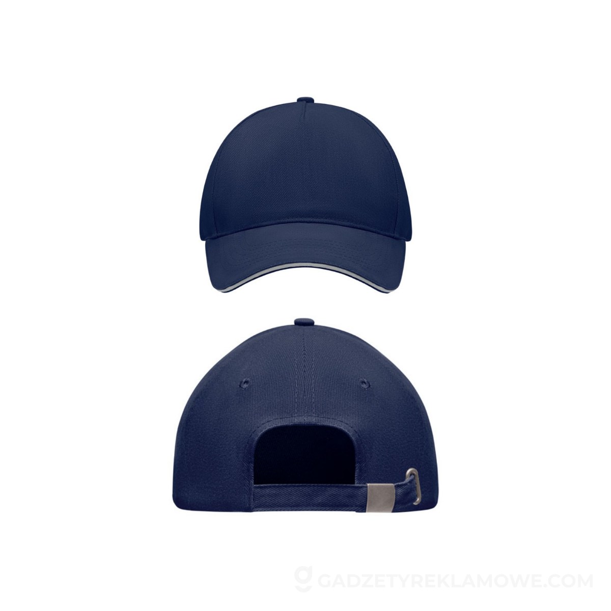 MO6875-55-wariantu-watermark Czapka z daszkiem 5-panelowa SINGA - niebieska