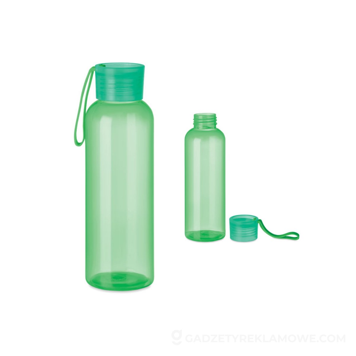Butelka z Tritanu 500 ml INDI - przezroczysta zielona