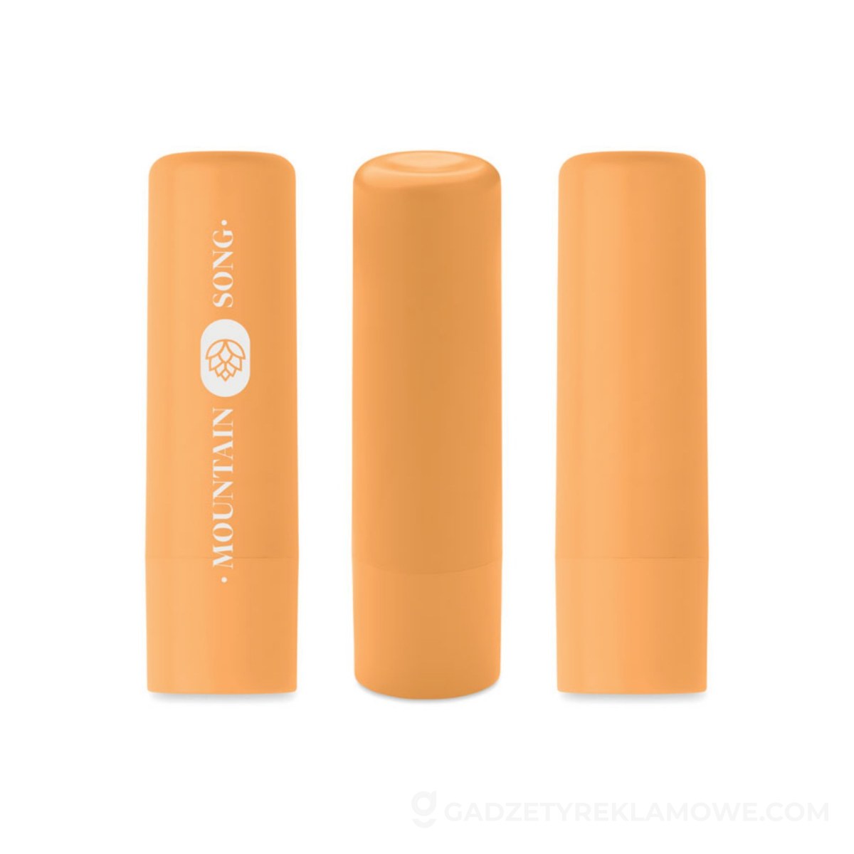 Wegański balsam do ust w ABS VEGAN GLOSS - pomarańczowy