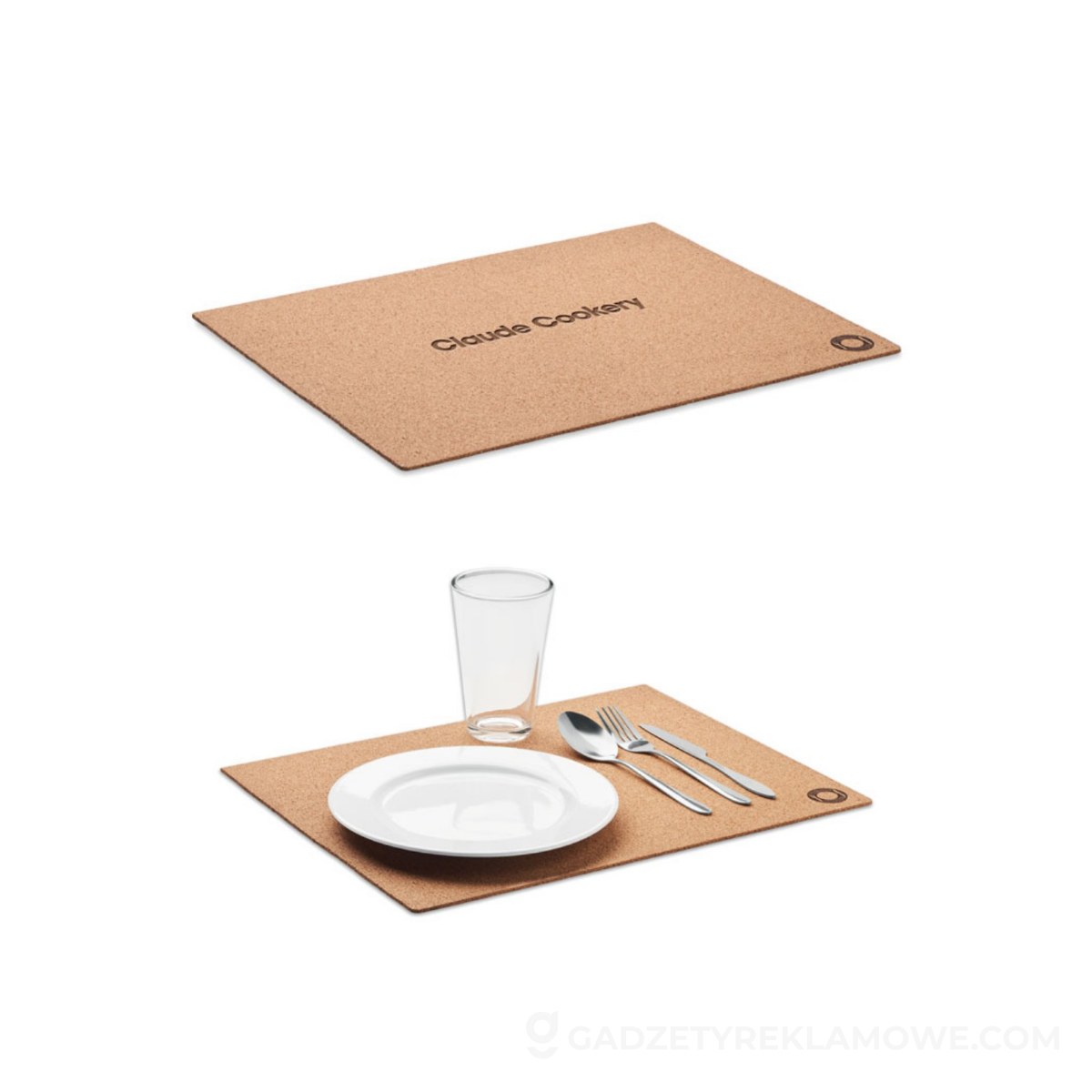 Mata korkowa BUON APPETITO - beżowa