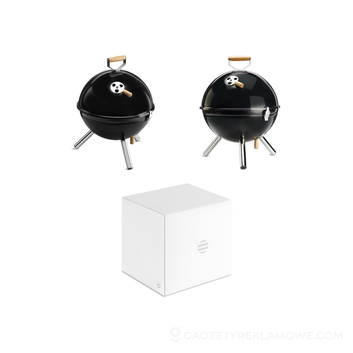 Gadżety reklamowe Rybnik 5 Składany grill KNOCKING - czarny