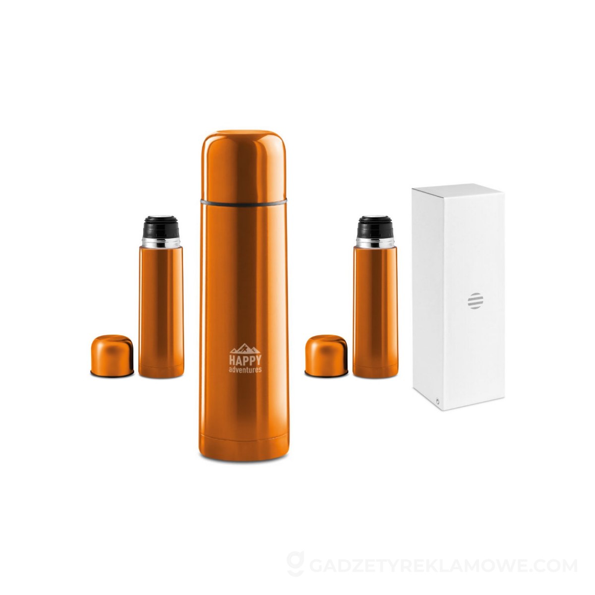 Termos 500ml CHAN - pomarańczowy