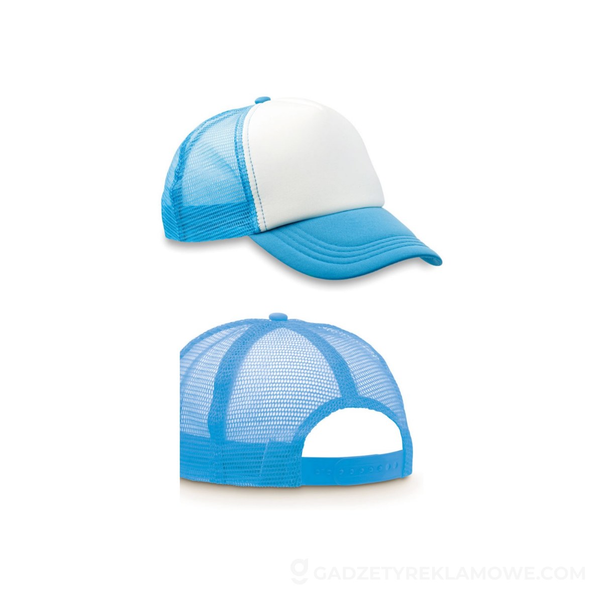 Czapka -bejsbolówka TRUCKER CAP - turkusowa